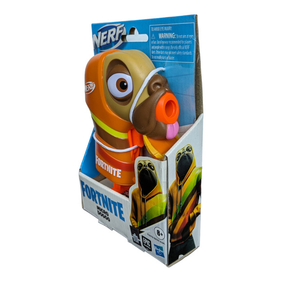 NERF Fortnite Mirco Doggo Dart Gun Microshots Blaster Hasbro Epic Games Pug - Picture 4 of 5